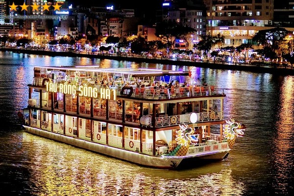 Vé Tàu Rồng Sông Hàn về đêm