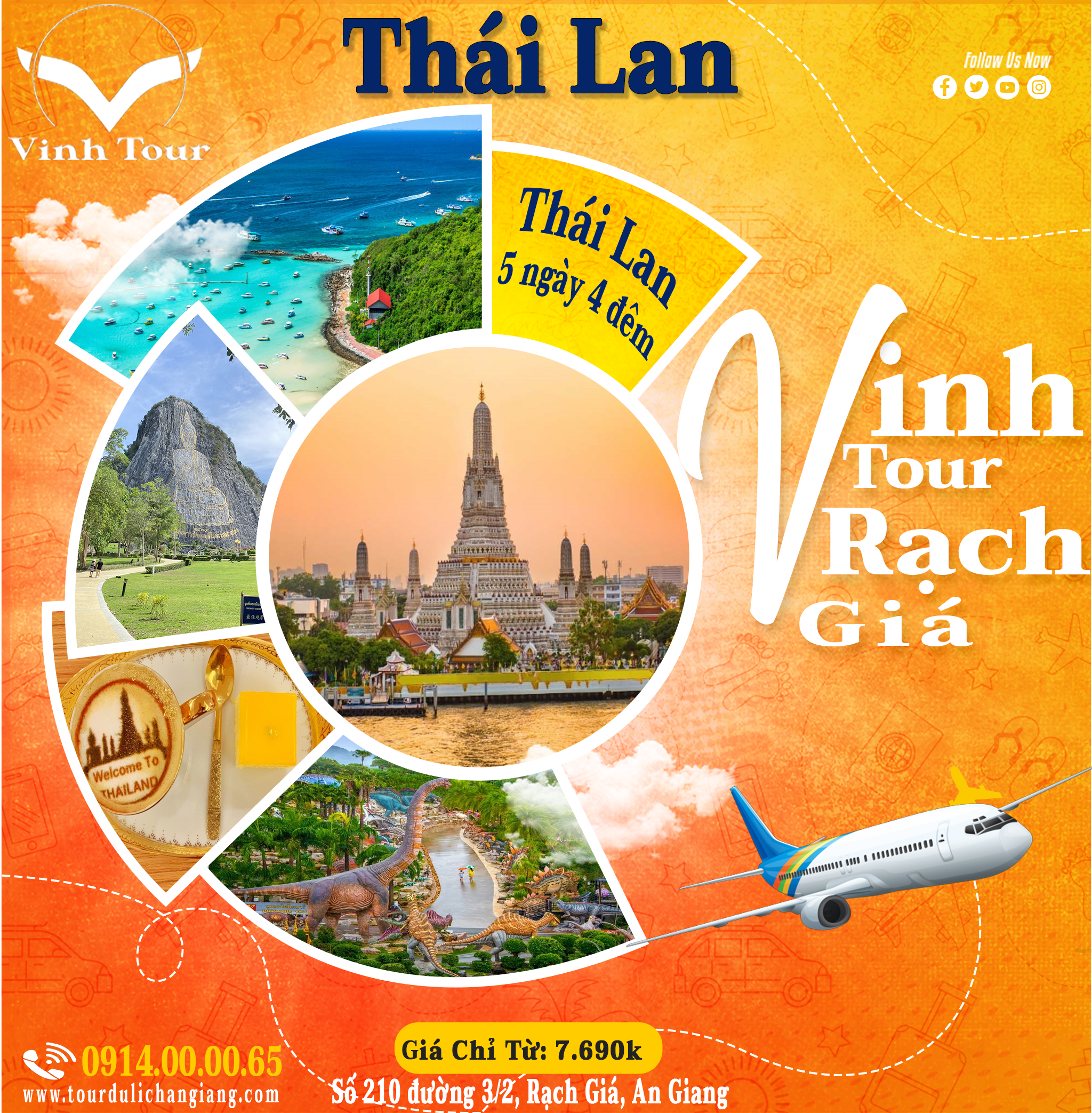 Tour Du Lịch Thái Lan 5n4d
